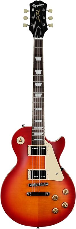 Epiphone 1959 Les Paul Standard Electric Guitar (with Case), Aged Dark Cherry Burst, Blemished, Full Straight Front