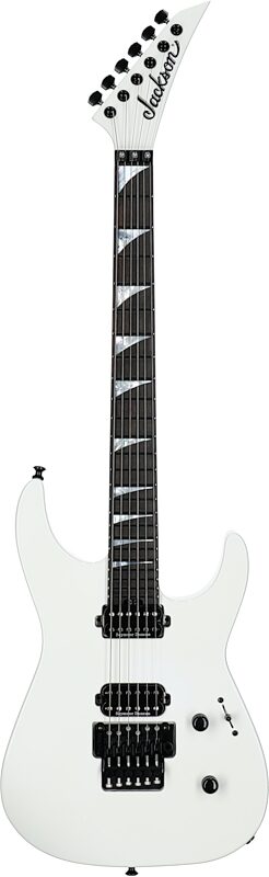 Jackson American Soloist SL2 DX Electric Guitar (with Case), Snow White, Full Straight Front