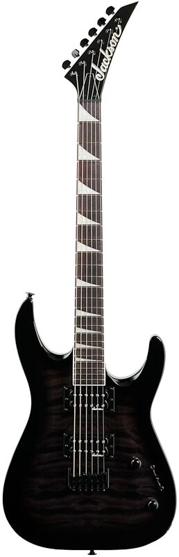 Jackson JS Dinky JS32Q DKAHT Electric Guitar, Transparent Blackburst, USED, Blemished, Full Straight Front