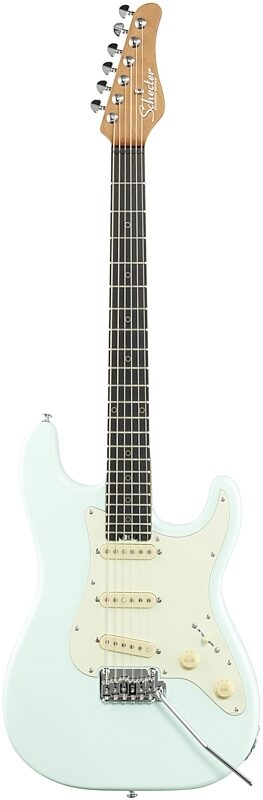 Schecter Nick Johnston Diamond Traditional Electric Guitar, Atomic Frost, Blemished, Full Straight Front
