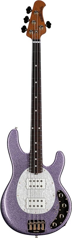 Ernie Ball Music Man StingRay Special HH Electric Bass (with Case), Amethyst Sparkle, Full Straight Front