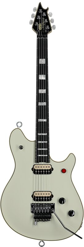 EVH MIJ Series Signature Wolfgang Electric Guitar (with Case), Ivory, Full Straight Front