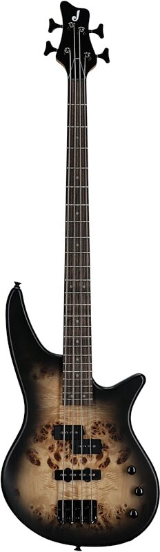 Jackson JS Series Spectra JS2P Electric Bass, Black Burst, Full Straight Front