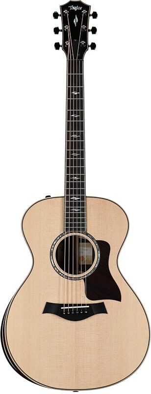 Taylor 812e V-Class Grand Concert Acoustic-Electric Guitar, with Case, New, Full Straight Front