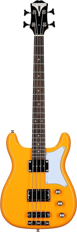 Epiphone Newport Bass Guitar, California Coral, Full Straight Front