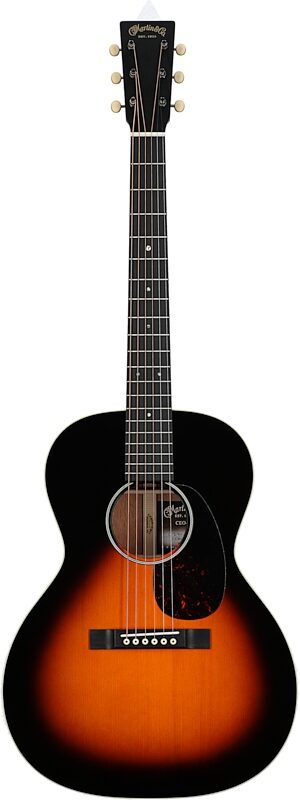 Martin CEO7 Sloped Shoulder 00 14-Fret Acoustic Guitar (with Case), Autumn Sunset Burst, Full Straight Front