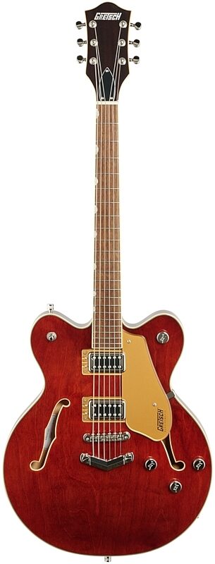 Gretsch G5622 Electromatic Center Block Double-Cut Electric Guitar, Aged Walnut, Full Straight Front