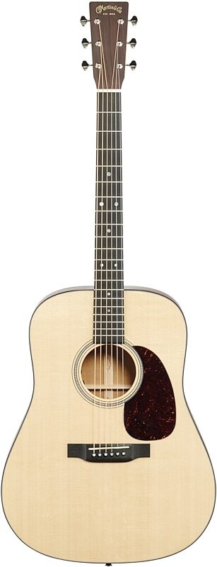 Martin D-16E Dreadnought Acoustic-Electric Guitar (with Soft Shell Case), New, Full Straight Front