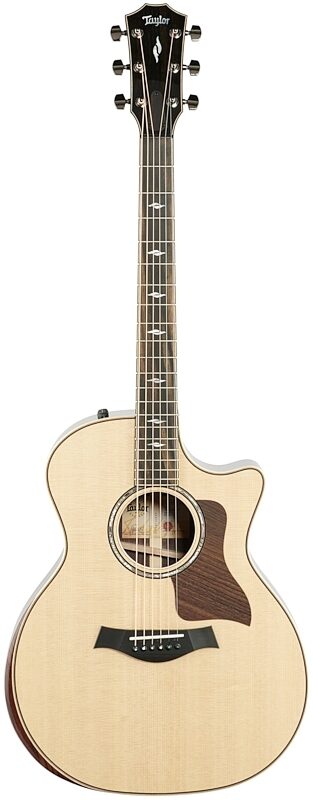 Taylor 814ceV Grand Auditorium Acoustic-Electric Guitar (with Case), New, Full Straight Front