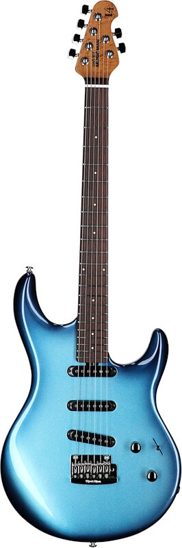 Ernie Ball Music Man Luke 4 Electric Guitar (with Softshell Case), Diesel, Full Straight Front