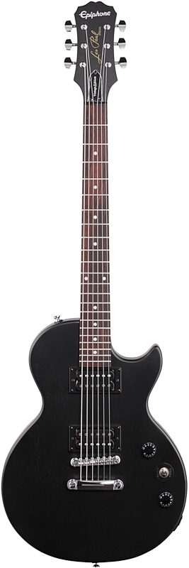 Epiphone Les Paul Special VE Electric Guitar, Vintage Ebony, Full Straight Front