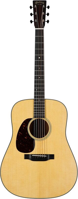 Martin D-18 Acoustic Guitar, Left-Handed (with Case), New, Full Straight Front