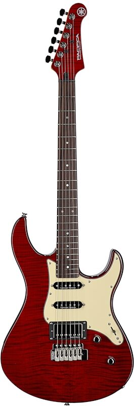 Yamaha Pacifica 612VIIFMX Electric Guitar, Fire Red, Customer Return, Blemished, Full Straight Front