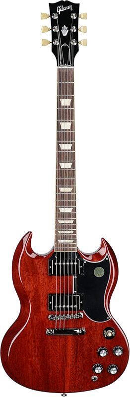 Gibson SG Standard '61 Electric Guitar (with Case), Vintage Cherry, Full Straight Front
