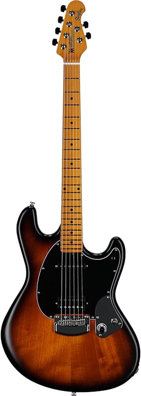 Ernie Ball Music Man Dustin Kensrue StingRay Electric Guitar, Deep Satin Burst, Full Straight Front