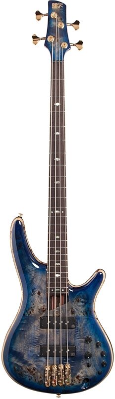 Ibanez SR2600 Premium Electric Bass (with Gig Bag), Cerulean Blue, Full Straight Front