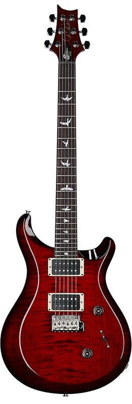 Paul Reed Smith PRS S2 Custom 24 10th Anniversary Limited Edition Electric Guitar (with Gig Bag), Fire Red Burst, Full Straight Front