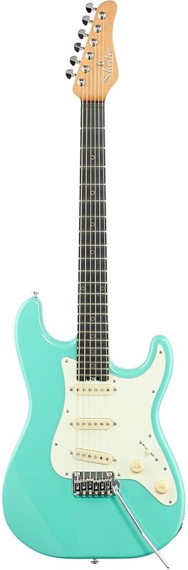 Schecter Nick Johnston Diamond Traditional Electric Guitar, Atomic Green, Blemished, Full Straight Front