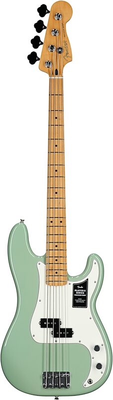 Fender Player II Precision Electric Bass, with Maple Fingerboard, Birch Green, Full Straight Front