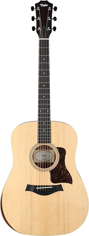 Taylor Academy 10 Dreadnought Acoustic Guitar, Natural, with Gig Bag, Full Straight Front