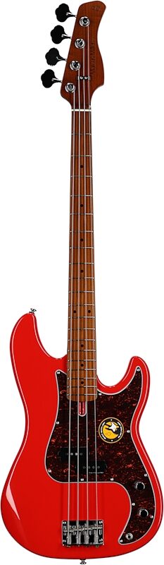 Sire Marcus Miller P5 Electric Bass, Red, Full Straight Front