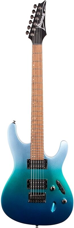 Ibanez S521 Electric Guitar, Ocean Fade Metallic, Full Straight Front