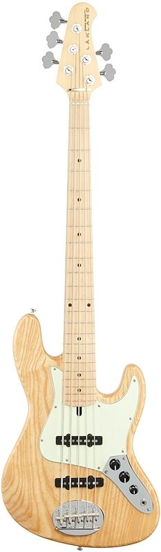 Lakland Skyline 55-60 Maple Fretboard Bass Guitar, Natural, Full Straight Front