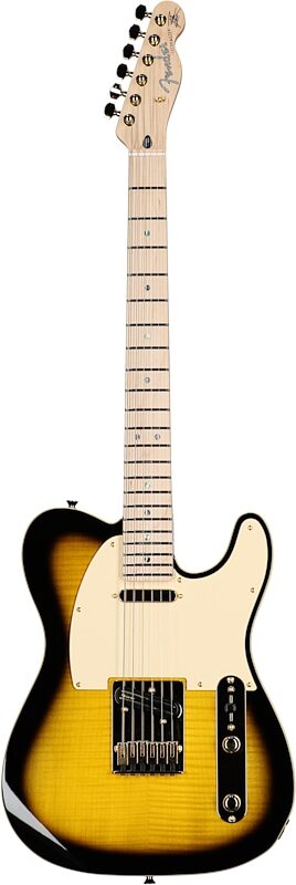 Fender Richie Kotzen Telecaster Electric Guitar (Maple Fingerboard), Brown Sunburst, Full Straight Front