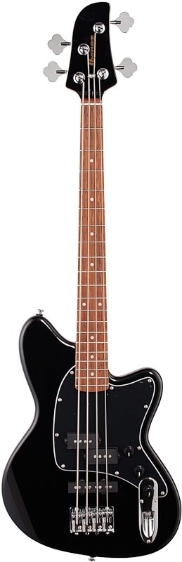 Ibanez TMB30 Talman Electric Bass, Black, Full Straight Front
