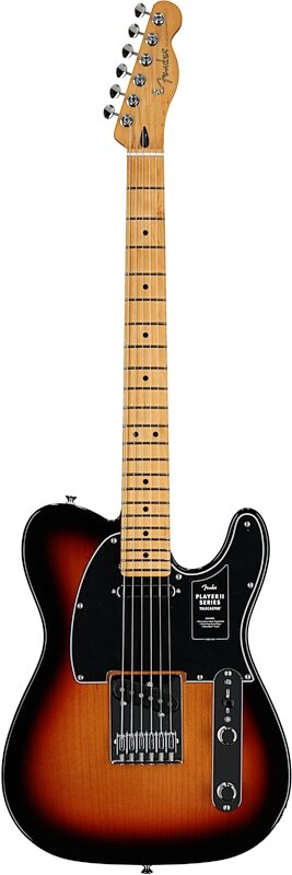 Fender Player II Telecaster Electric Guitar, with Maple Fingerboard, 3-Color Sunburst, Full Straight Front