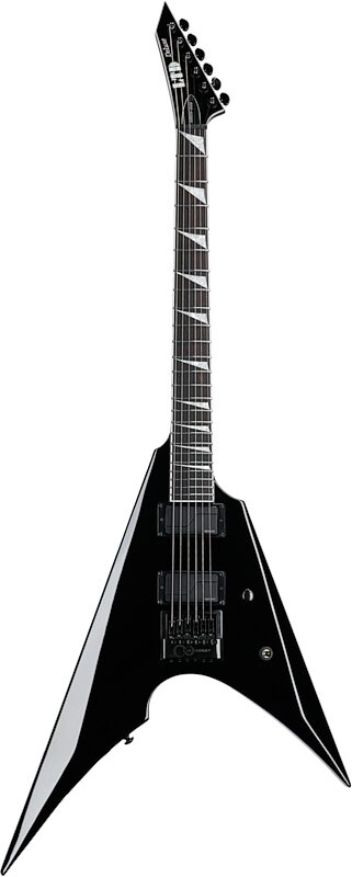 ESP LTD Arrow-1000 Evertune Electric Guitar, Black, Full Straight Front