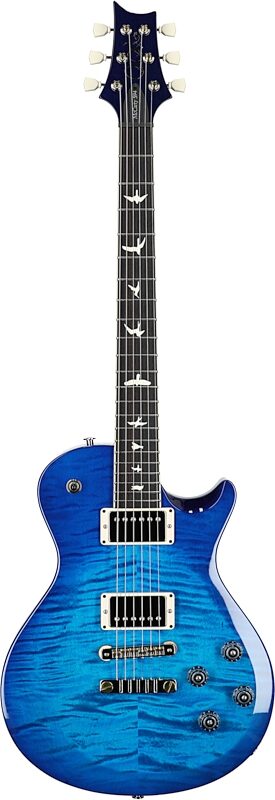 PRS Paul Reed Smith S2 McCarty 594 Singlecut Electric Guitar (with Gig Bag), Lake Blue, Full Straight Front