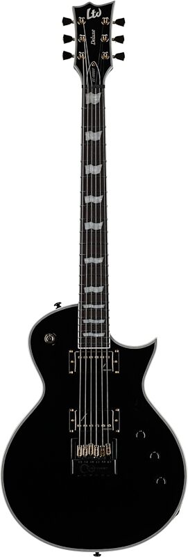 ESP LTD EC-1000T CTM Traditional Series Evertune Electric Guitar, Black, Full Straight Front