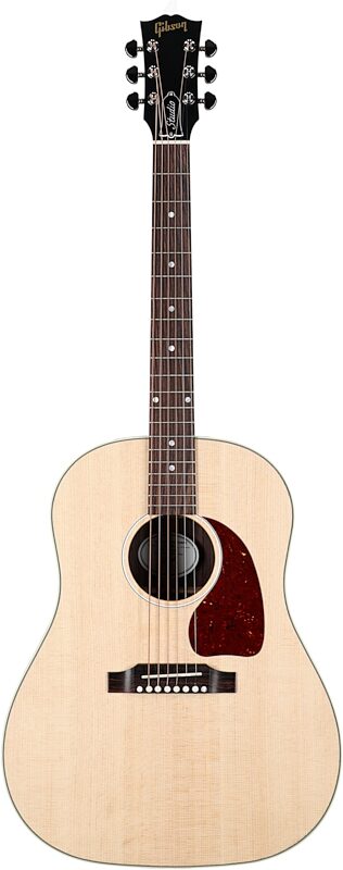 Gibson J-45 Studio Rosewood Acoustic-Electric Guitar (with Case), Satin Natural, Full Straight Front