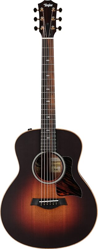 Taylor 50th Anniversary GS Mini-e Rosewood SB LTD Acoustic-Electric Guitar (with Gig Bag), Rosewood Sunburst, Full Straight Front