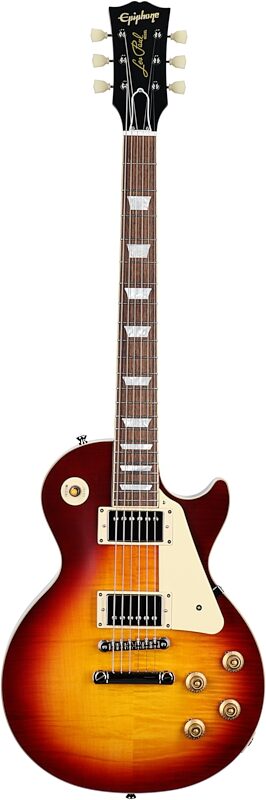 Epiphone 1959 Les Paul Standard Electric Guitar (with Case), Factory Burst, Full Straight Front
