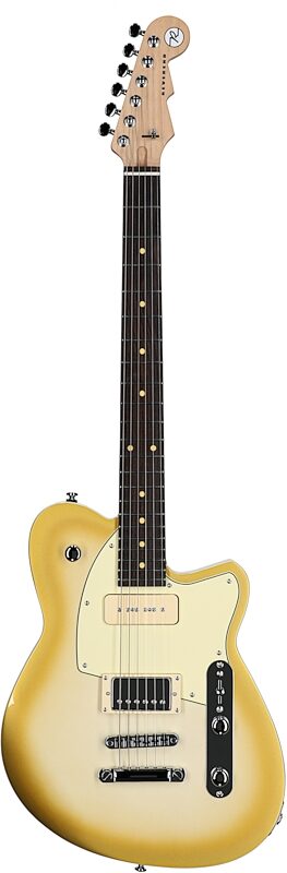 Reverend Double Agent OG Electric Guitar, Venetian Pearl, Rosewood Fretboard, Full Straight Front