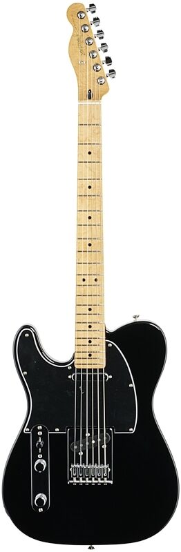 Fender Player Telecaster Electric Guitar, Left-Handed (Maple Fingerboard), Black, Full Straight Front