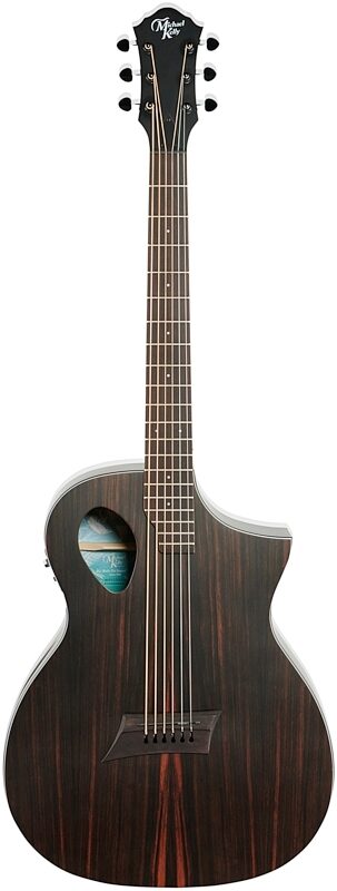 Michael Kelly Forte Port Exotic JE Acoustic-Electric Guitar, Java, Full Straight Front