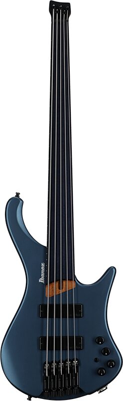Ibanez EHB1005F Electric Bass (with Gig Bag), Arctic Ocean Matte, Full Straight Front