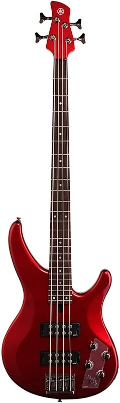 Yamaha TRBX304 Electric Bass, Candy Apple Red, Full Straight Front