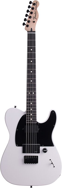 Fender Jim Root Telecaster Electric Guitar (with Case), Flat White, Full Straight Front