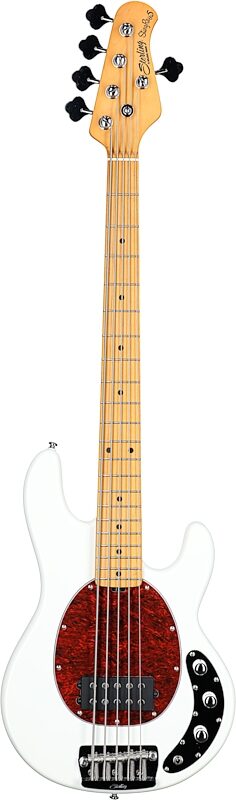 Sterling by Music Man StingRay Ray25 Classic Electric Bass, Olympic White, Full Straight Front