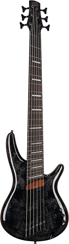 Ibanez SRMS806 Bass Workshop Multi-Scale Electric Bass, 6-String, Deep Twilight, Full Straight Front