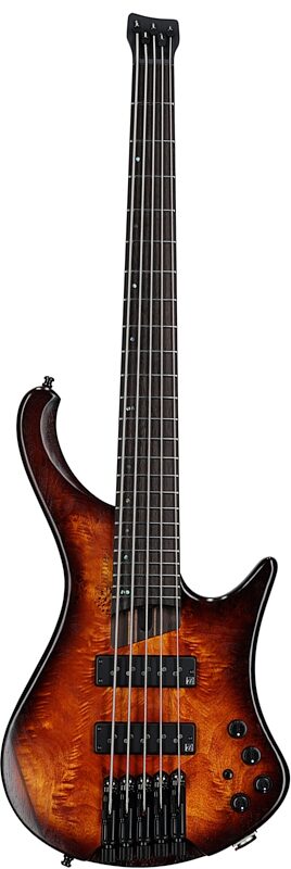 Ibanez EHB1505 Bass Guitar, 5-String (with Gig Bag), Dragon Eye, Full Straight Front