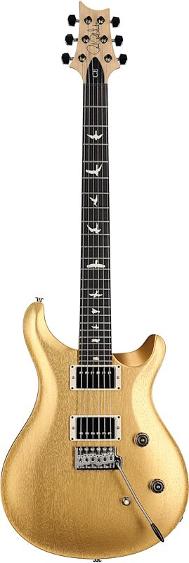 PRS Paul Reed Smith CE Standard Electric Guitar (with Gig Bag), Egyptian Gold Metallic, Full Straight Front