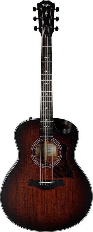 Taylor 326ce Grand Symphony Acoustic-Electric Guitar (with Case), Shaded Edgeburst, Full Straight Front