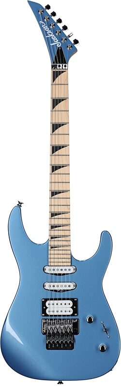 Jackson X Series DK3XR M HSS Electric Guitar, Frostbyte Blue, Full Straight Front