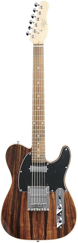 Michael Kelly Custom Collection '55 Electric Guitar, Pau Ferro Fingerboard, Striped Ebony, Full Straight Front