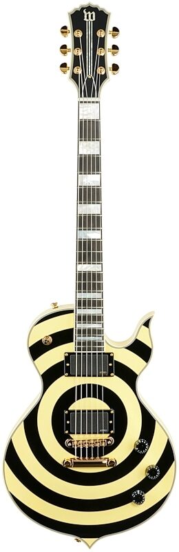 Wylde Audio Odin Grail Rawtop Bullseye Electric Guitar, Genesis, Full Straight Front